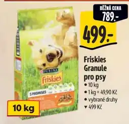 Albert Friskies Granule pro psy nabídka