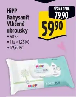 Albert HiPP Babysanft vlhčené ubrousky nabídka