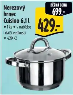 Albert NEREZOVÝ HRNEC CUISINO 6,1 L nabídka
