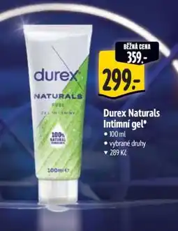 Albert Durex Naturals Intimní gel nabídka