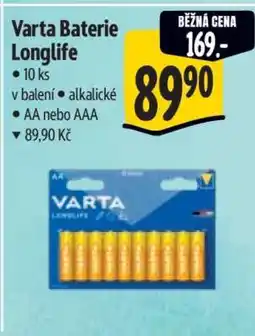 Albert Varta Baterie Longlife nabídka