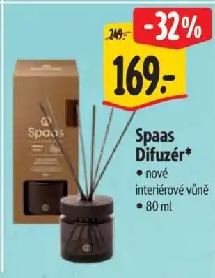 Albert Spaas Difuzér nabídka