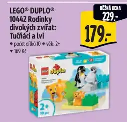 Albert LEGO DUPLO 10442 Rodinky divokých zvířat: Tučňáci a lvi nabídka