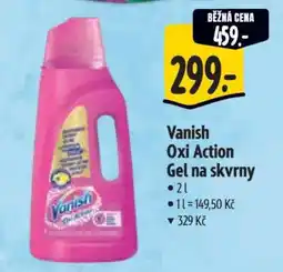 Albert Vanish Oxi Action Gel na skvrny nabídka