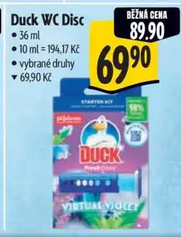 Albert Duck WC Disc nabídka
