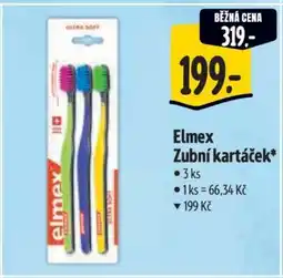 Albert Elmex zubní kartáček nabídka