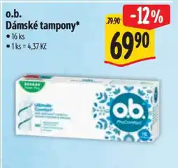 Albert O.B. DÁMSKÉ TAMPONY nabídka