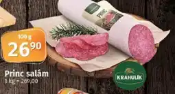 COOP TIP Princ salám nabídka
