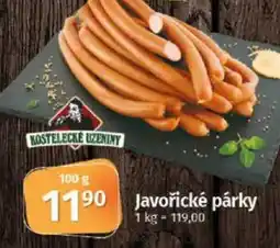 COOP TIP Javořické párky nabídka