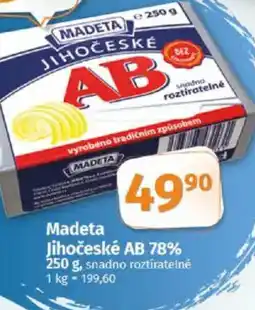 COOP TIP Madeta Jihočeské AB 78% nabídka