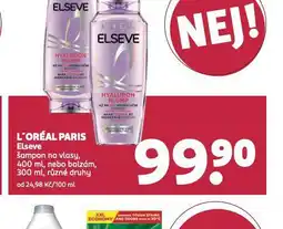 Rossmann Elseve šampon, balzám nabídka
