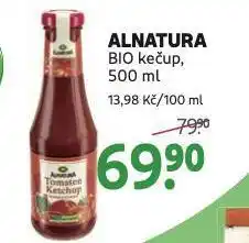 Rossmann Alnatura bio kečup nabídka