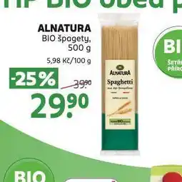 Rossmann Allnature bio špagety nabídka