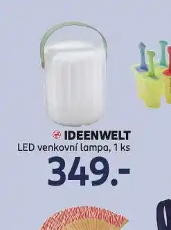 Rossmann Led venkovní lampa nabídka