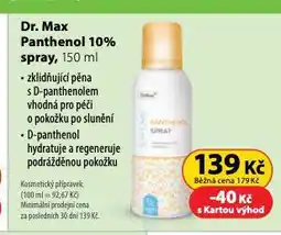 Dr. Max Panthenol nabídka
