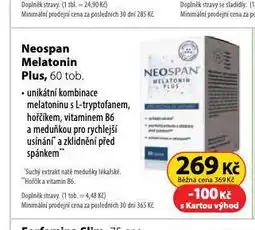 Dr. Max Neospan melatonin nabídka