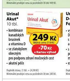 Dr. Max Urinal akut nabídka