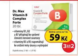 Dr. Max Vitamin b complex forte nabídka