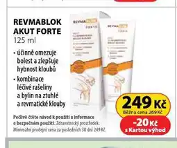 Dr. Max Revmablok akut forte nabídka