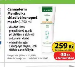 Dr. Max Cannaderm nabídka