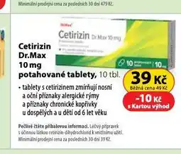 Dr. Max Cetirizin nabídka
