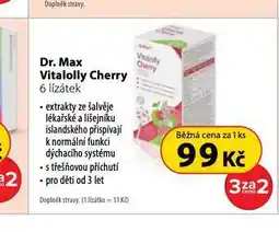 Dr. Max Vitalolly cherry nabídka