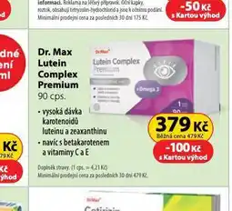 Dr. Max Lutein complex nabídka