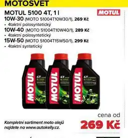 Auto Kelly Motorový olej 10w-40 nabídka