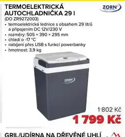 Auto Kelly Termoelektrická autochladnička 29 l nabídka