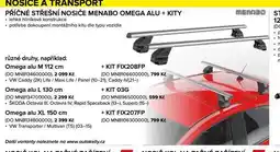 Auto Kelly Příčné střešní nosiče nabídka