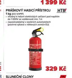 Auto Kelly Práškový hasicí přístroj nabídka