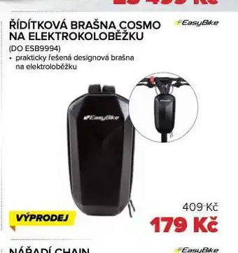 Auto Kelly Řídítková brašna cosmo na elektrokoloběžku nabídka