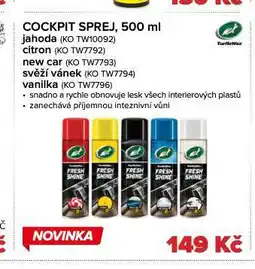 Auto Kelly Cockpit sprej nabídka