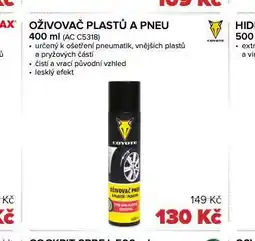 Auto Kelly Oživovač plastů a pneu nabídka