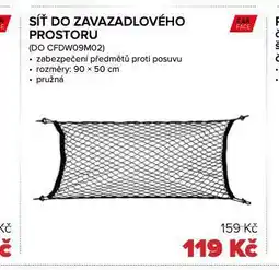 Auto Kelly Síť do zavazadlového prostoru nabídka