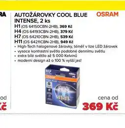 Auto Kelly Autožárovky cool blue intense h1 nabídka