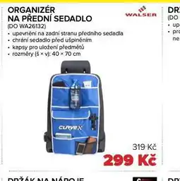 Auto Kelly Organizér na přední sedadlo nabídka