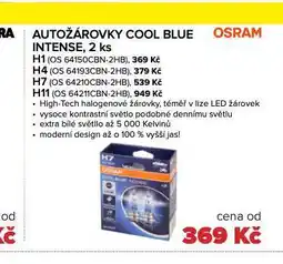 Auto Kelly Autožárovky cool blue intense h4 nabídka