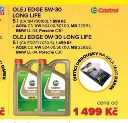 Auto Kelly Motorový olej edge 5w-30 long life nabídka