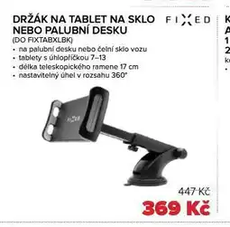 Auto Kelly Držák na tablet na sklo nebo palubní desku nabídka