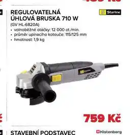 Auto Kelly Regulovatelná úhlová bruska 710 w nabídka