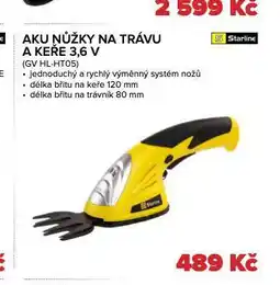Auto Kelly Aku nůžky na trávu nabídka
