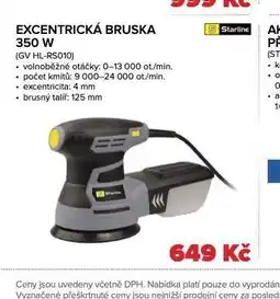 Auto Kelly Excentrická bruska 350 w nabídka