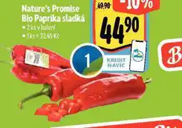 Albert Bio paprika sladká nabídka
