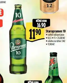 Albert Pivo staropramen 10 nabídka