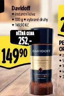Albert Davidoff instantní káva nabídka