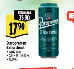 Albert Pivo staropramen extra chmel nabídka