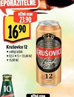 Albert Pivo krušovice 12 královský ležák nabídka