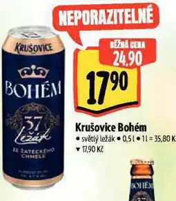 Albert Pivo krušovice bohém nabídka
