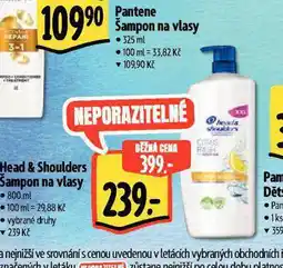 Albert Head&shoulders šampon nabídka